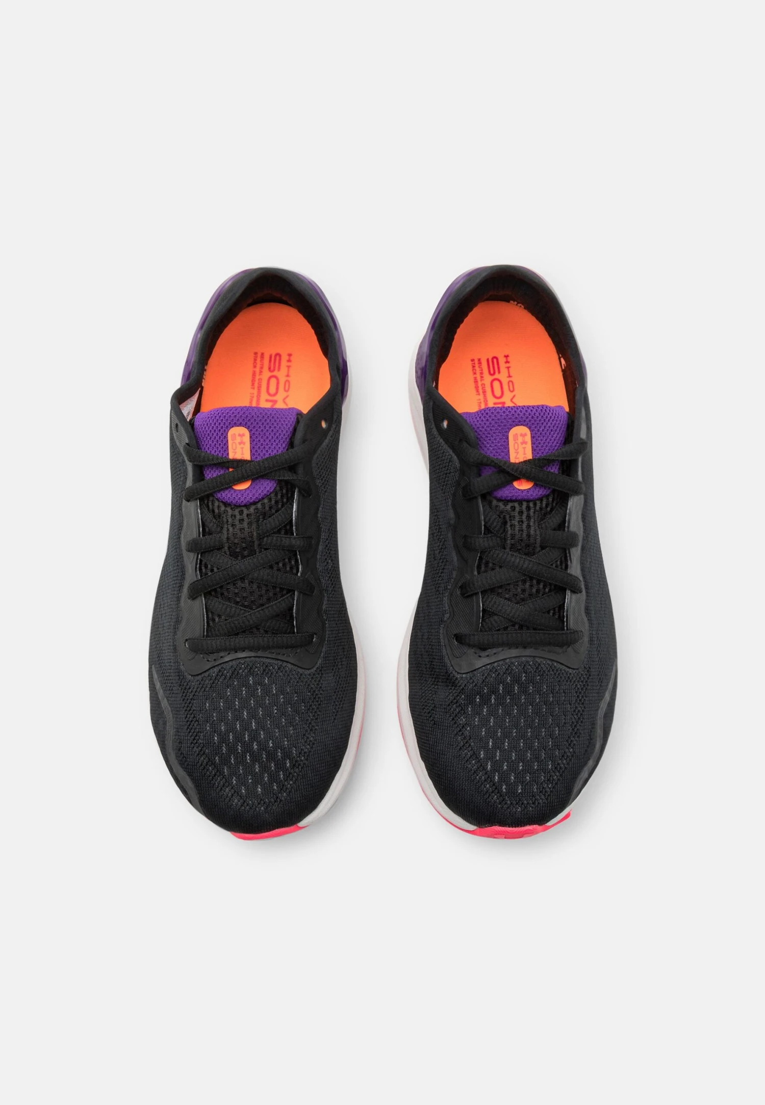 Under Armour Hovr Sonic 6 - Hardloopschoenen Neutraal - Black/Galaxy Purple/Pink Shock 4 Under Armour Hovr Sonic 6 - Hardloopschoenen Neutraal - Black/Galaxy Purple/Pink Shock - Afbeelding 4