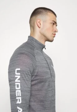 Under Armour Tech 1/2 Zip Core - Longsleeve - Black/White -Under Armour Winkel 08c6cf47c5b2421baf672f63e3e3fa60