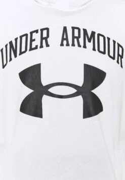 Under Armour Rival Terry Big Logo Hd-Wht - Hoodie - Onyx White -Under Armour Winkel 091317747f8a48d59bd0cc765f6f27eb