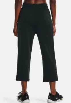 Under Armour Ua Rival Terry Flare Crop - Trainingsbroek - Black -Under Armour Winkel 0c2ff849340a4226a1b898b70feab5b8