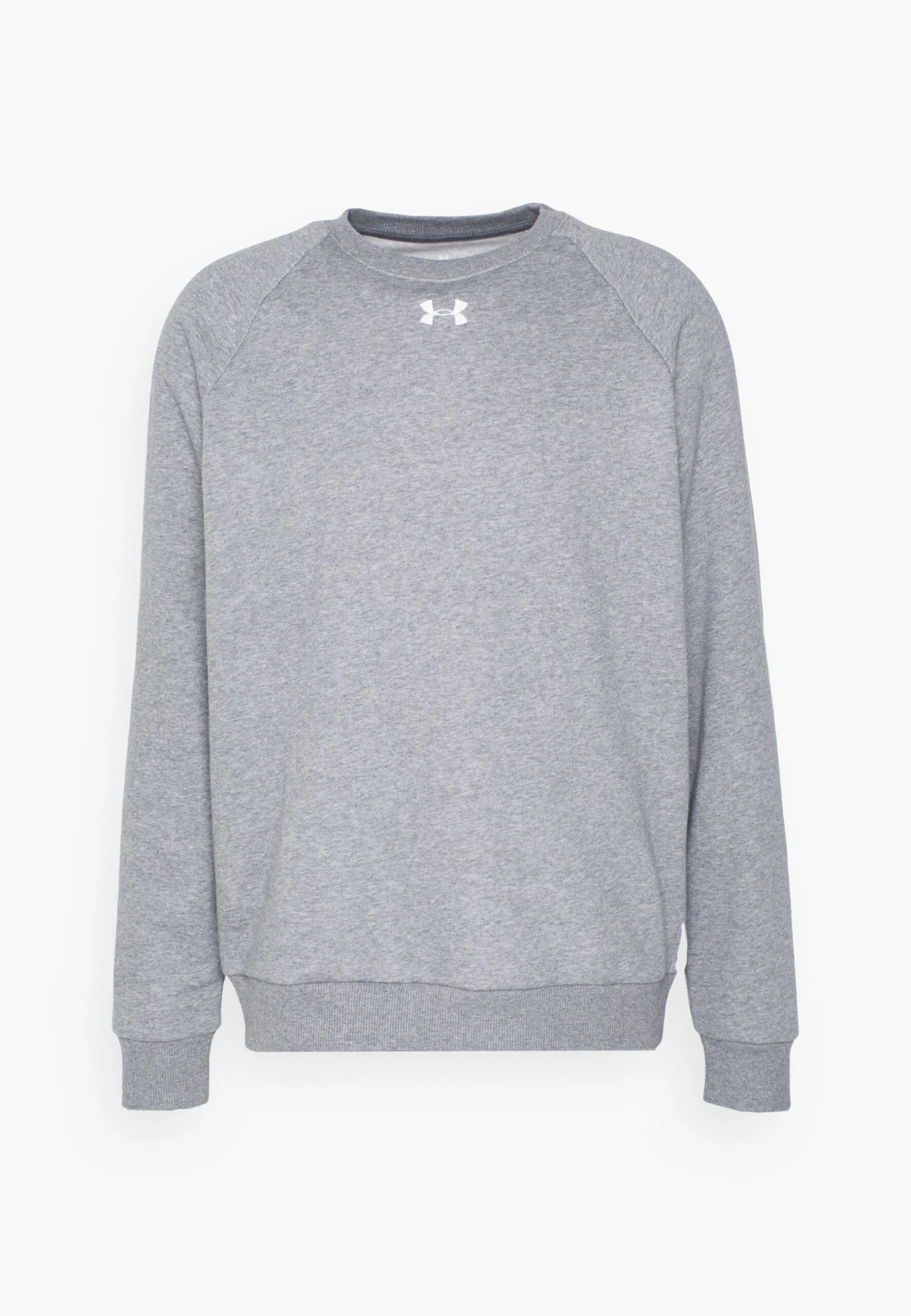 Under Armour Rival Crew - Sweater - Castlerock Light Heather/White 5 Under Armour Rival Crew - Sweater - Castlerock Light Heather/White - Afbeelding 5