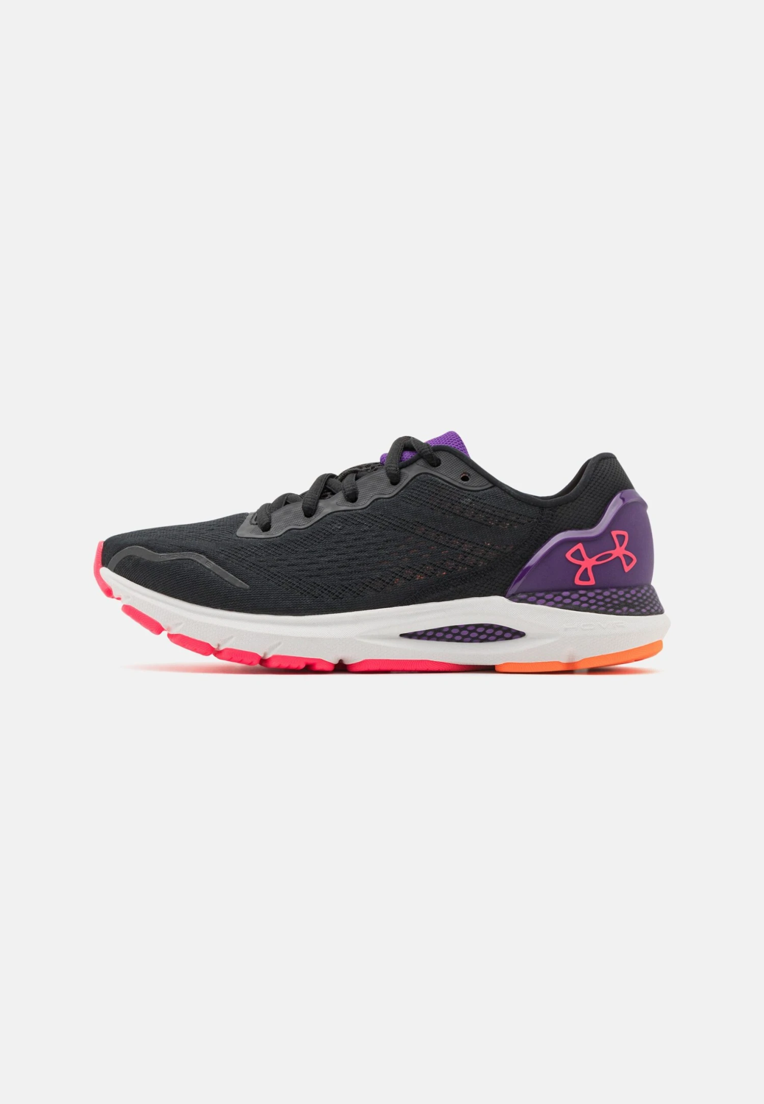 Under Armour Hovr Sonic 6 - Hardloopschoenen Neutraal - Black/Galaxy Purple/Pink Shock 1 Under Armour Hovr Sonic 6 - Hardloopschoenen Neutraal - Black/Galaxy Purple/Pink Shock