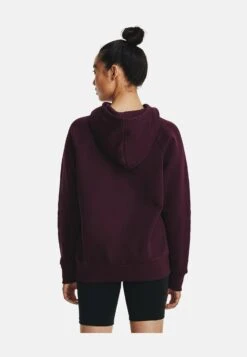 Under Armour Rival Big Logo - Hoodie - Dark Maroon -Under Armour Winkel 1865d20a4d1c4d5fbb574844ffea7edb