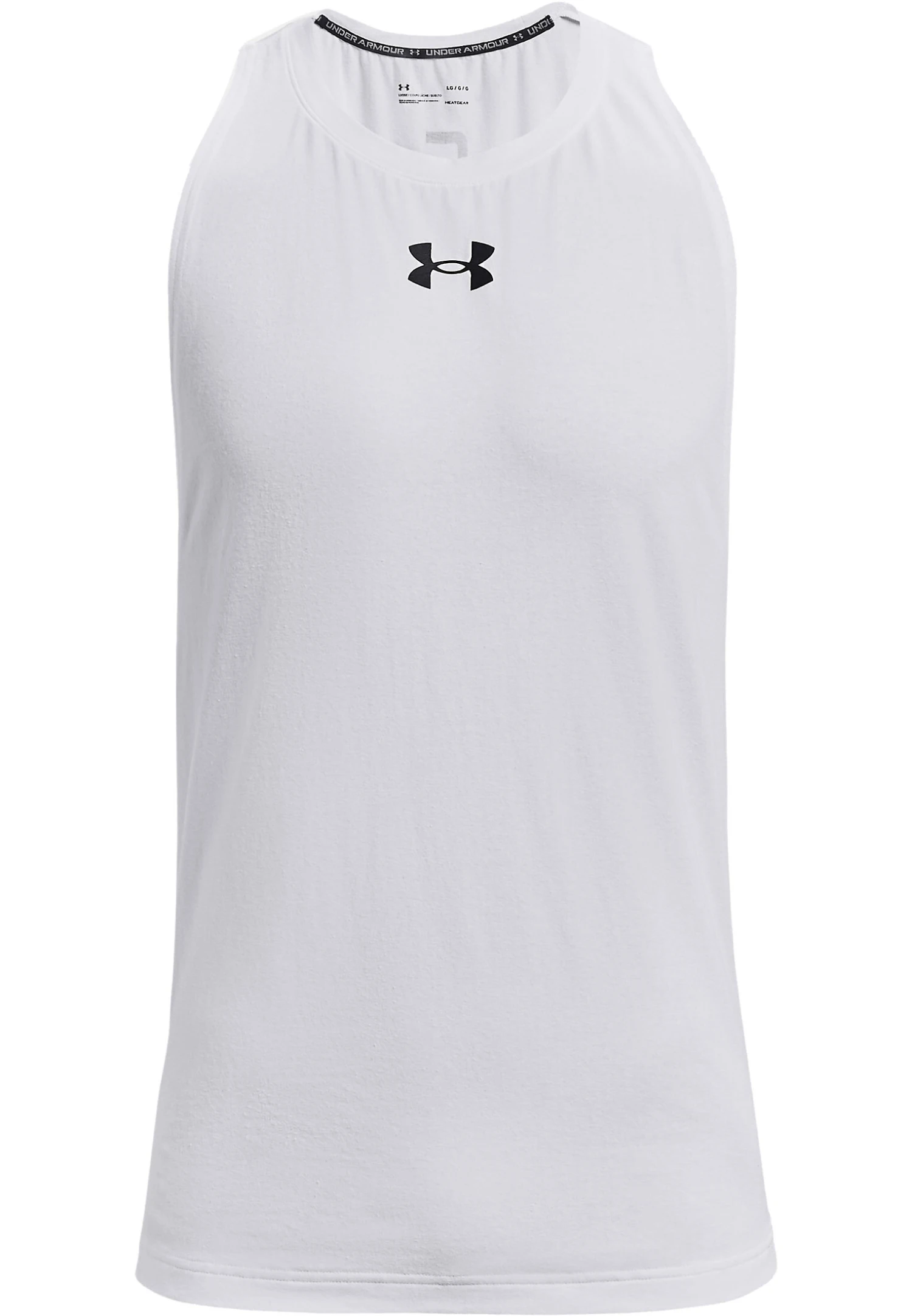 Under Armour Baseline Tank - Top - White 4 Under Armour Baseline Tank - Top - White - Afbeelding 4