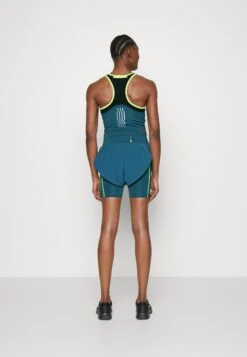 Under Armour Ua Run Anywhere Short - Legging - Static Blue / Static Blue / Lime Surge -Under Armour Winkel 19b2279eb30944efbfd92fb10082a473