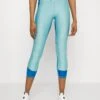 Under Armour Ankle Leg Block - Legging - Cruise Blue/White/Capri