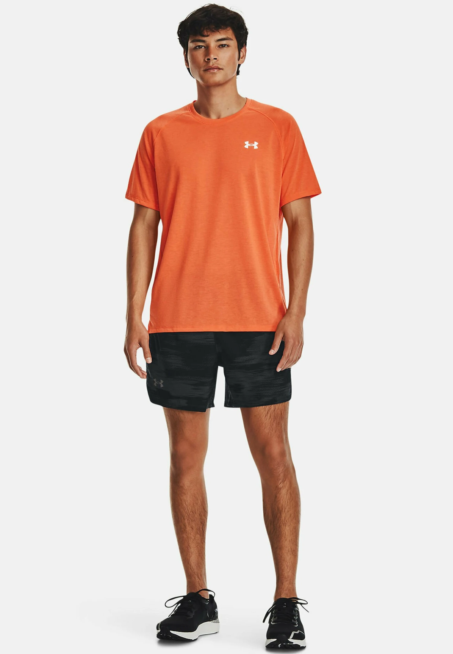 Under Armour Streaker - Sport T-Shirt - Dark Tangerine 2 Under Armour Streaker - Sport T-Shirt - Dark Tangerine - Afbeelding 2