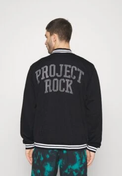 Under Armour Varsity Jacket - Outdoorjas - Black/White/White -Under Armour Winkel 2c6656e9d58a40aca130d94c12cfea7f