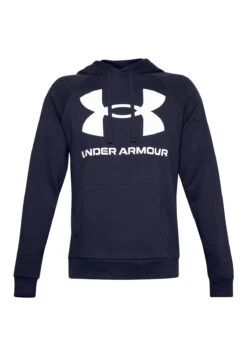 Under Armour Big Logo- Hoodie - Navy
