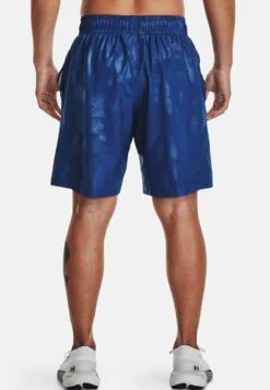 Under Armour Emboss - Korte Broeken - Blue Mirage -Under Armour Winkel 2de2c79aeb3a48a281bb8e28284fd8c2