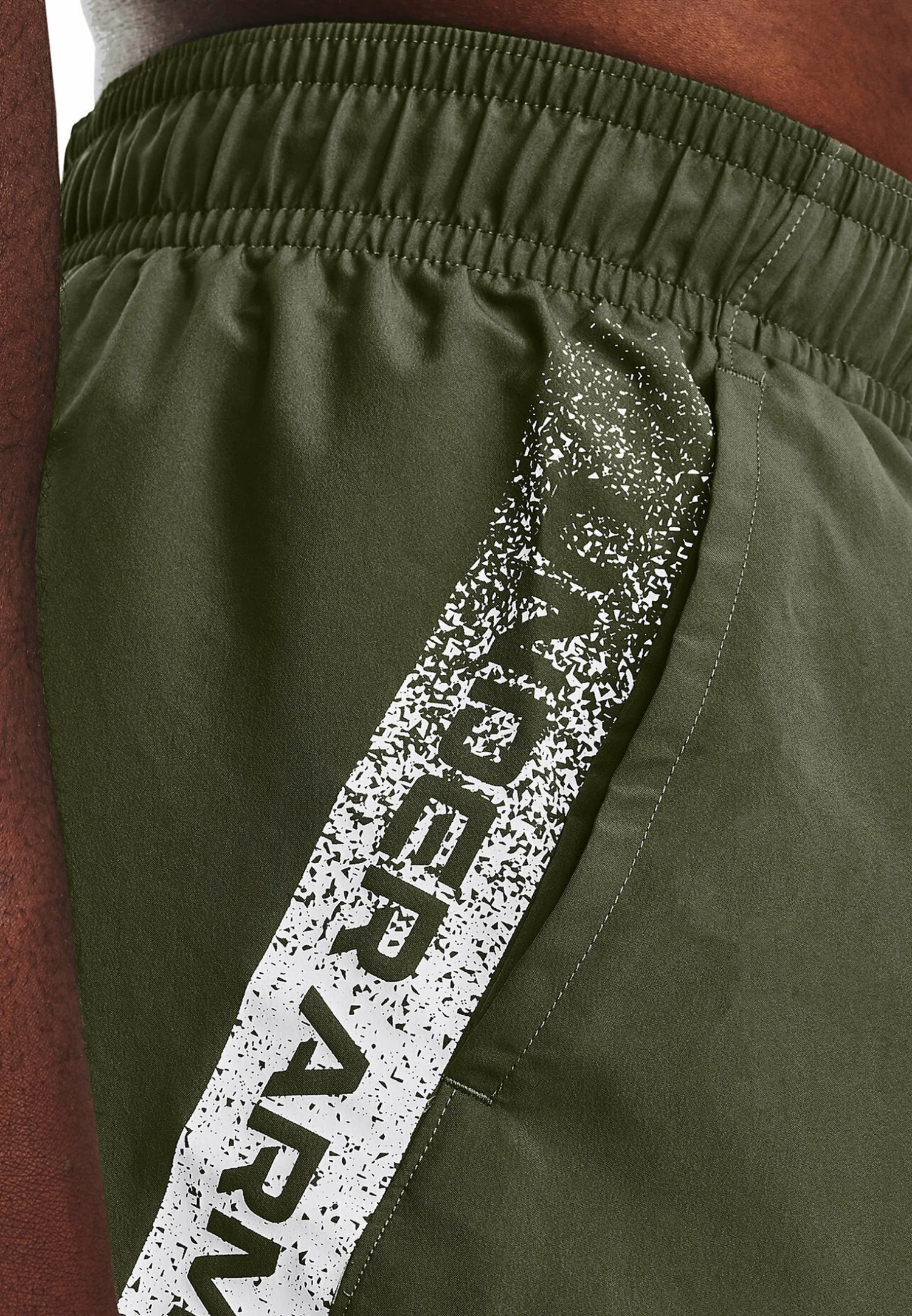 Under Armour Graphic- Korte Broeken - Marine Od Green 4 Under Armour Graphic- Korte Broeken - Marine Od Green - Afbeelding 4