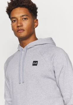 Under Armour Rival Hoodie - Hoodie - Mod Gray Light Heather -Under Armour Winkel 4254df1c5b1d4a7caf6bb699340a93d9
