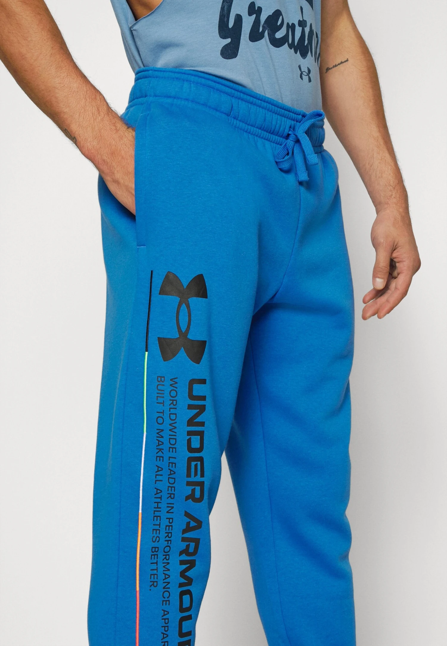 Under Armour Rival Chroma Pants - Trainingsbroek - Victory Blue/Black 5 Under Armour Rival Chroma Pants - Trainingsbroek - Victory Blue/Black - Afbeelding 5