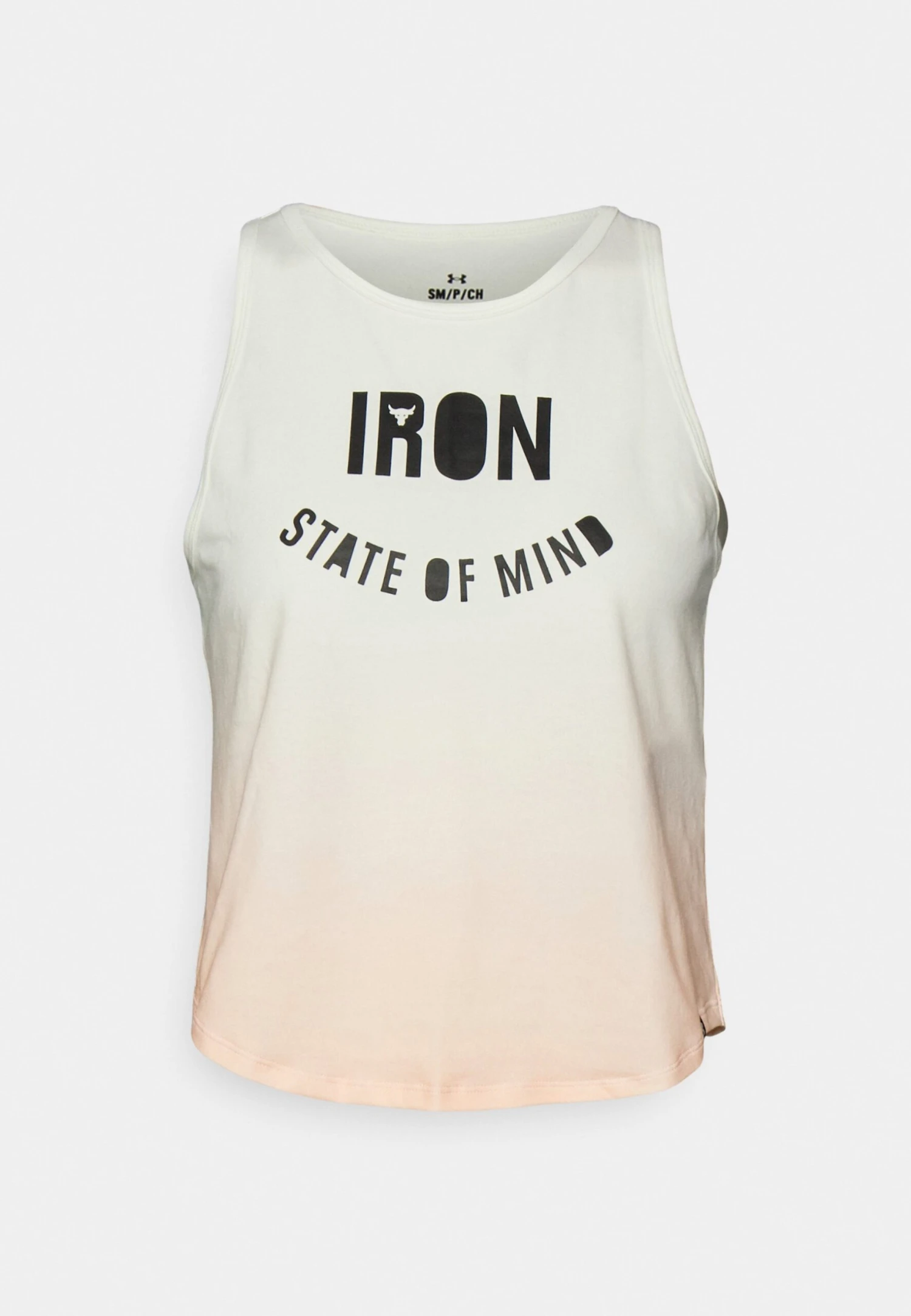 Under Armour Pjt Rock State Of Mind Tank - Top - Ivory/Peach Horizon/Black 5 Under Armour Pjt Rock State Of Mind Tank - Top - Ivory/Peach Horizon/Black - Afbeelding 5