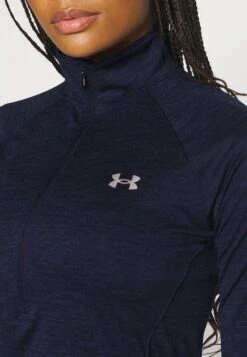 Under Armour Tech Zip Twist - Longsleeve - Midnight Navy / Cadet / Metallic Silver -Under Armour Winkel 43025307e5ca4e1085b47737b1f7a12a