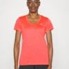 Under Armour Tech Twist - Sport T-Shirt - After Burn/White/Metallic Silver