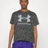 Under Armour Logo Heavyweight - T-Shirt Print - Black
