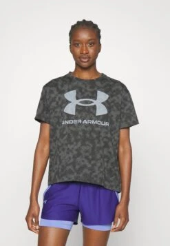 Under Armour Logo Heavyweight - T-Shirt Print - Black