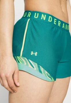 Under Armour Play Up Shorts - Korte Broeken - Coastal Teal/Lime Surge -Under Armour Winkel 51c368b8b9cd4fa69bff8fe5a6eb4108