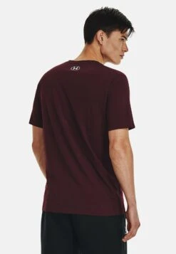 Under Armour Sportstyle Logo Ss-Blk - T-Shirt Print - Dark Maroon -Under Armour Winkel 52726b0ca3834359b802502dcfae3703