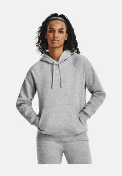 Under Armour Rival- Hoodie - Mod Gray Light Heather