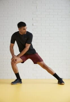 Under Armour Rush Seamless Geosport Ss - T-Shirt Basic - Black