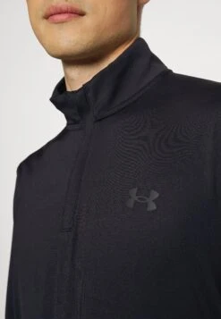 Under Armour Playoff 1/4 Zip - Longsleeve - Black -Under Armour Winkel 58072e402b37411db995e3e7b00b386e