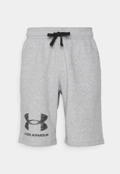 Under Armour Rival Graphic Short - Korte Broeken - Mod Gray Light Heather/Black -Under Armour Winkel 58586299d466454b8cb10518cc6bb6e0