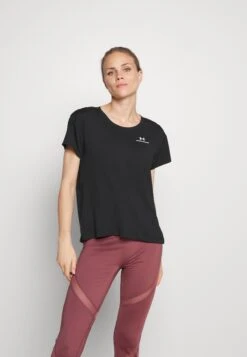 Under Armour Winkel 1 Under Armour Rush Energy Core- T-Shirt Basic - Black