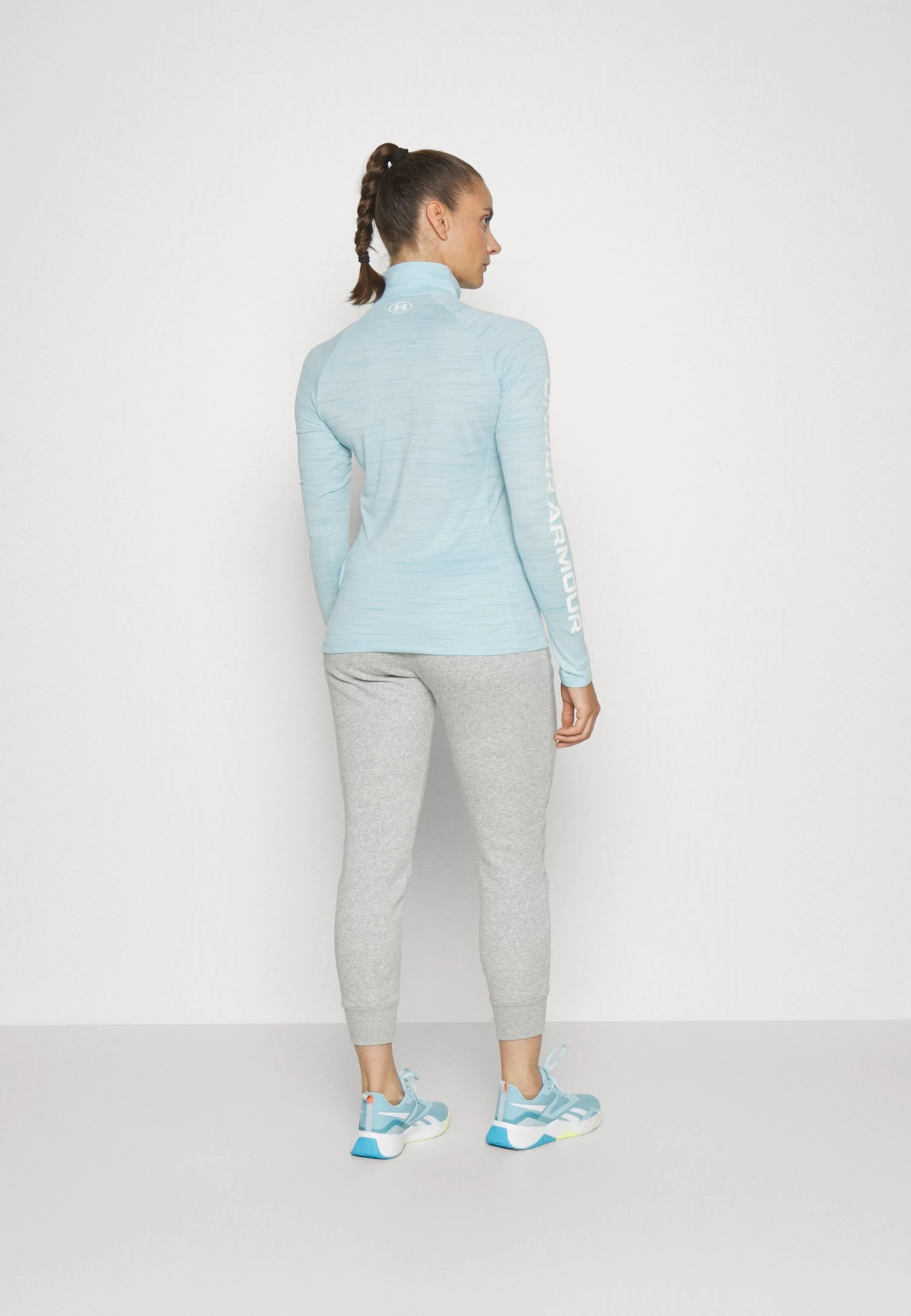 Under Armour Evolved Core Tech ½ Zip - Longsleeve - Blizzard/White 3 Under Armour Evolved Core Tech ½ Zip - Longsleeve - Blizzard/White - Afbeelding 3