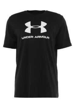 Under Armour Sportstyle Logo Ss-Blk - T-Shirt Print - Black/White -Under Armour Winkel 772c7da5076648b09fe8f09064bdc21c