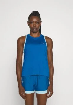 Under Armour Knockout Novelty Tank - Top - Varsity Blue/Blizzard