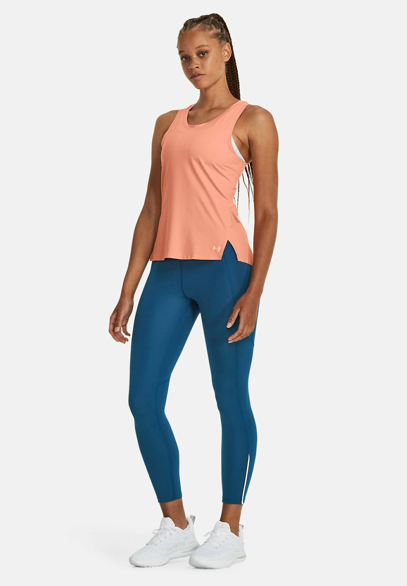 Under Armour Launch Ankle - Legging - Varsity Blue 2 Under Armour Launch Ankle - Legging - Varsity Blue - Afbeelding 2