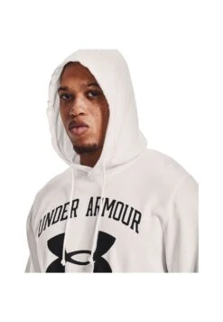 Under Armour Rival Terry Big Logo Hd-Wht - Hoodie - Onyx White -Under Armour Winkel 8ba8dabcf7444558b59b60a472463626