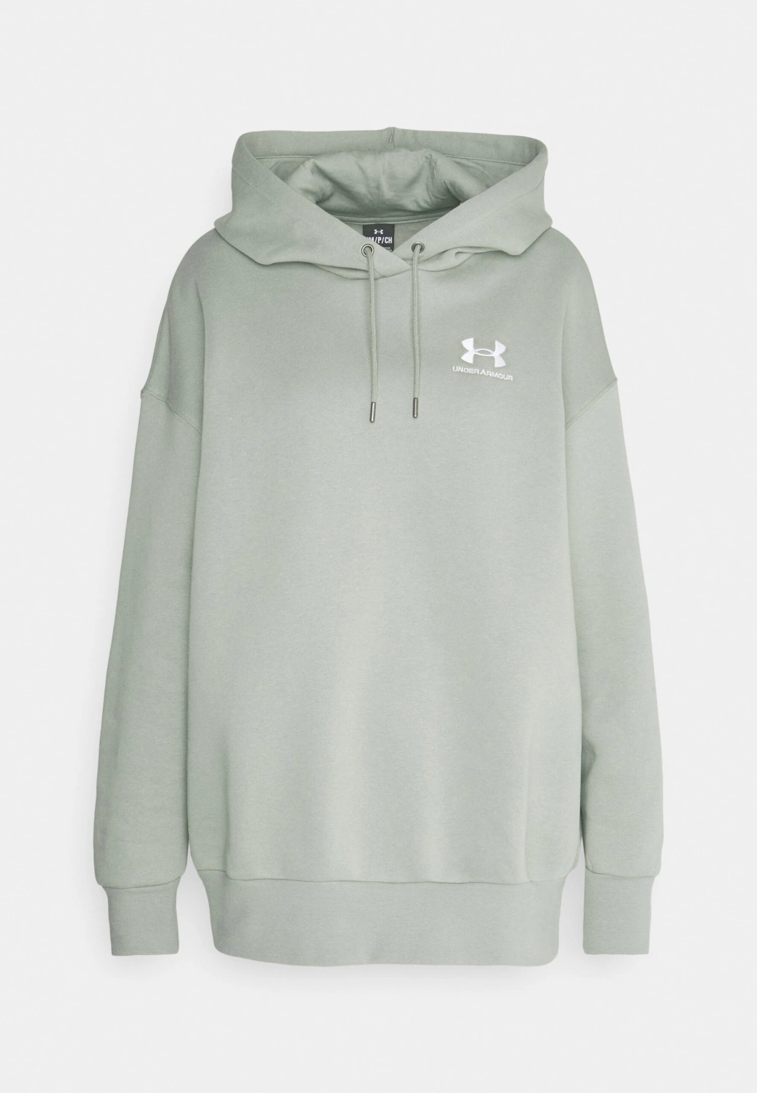 Under Armour Essential Hoodie - Hoodie - Grove Green/White 4 Under Armour Essential Hoodie - Hoodie - Grove Green/White - Afbeelding 4