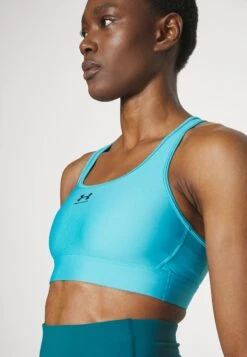 Under Armour Sport Hg Padless - Sport-Bh Met Medium Support - Glacier Blue/Sonar Blue -Under Armour Winkel 9225c10065ae40199d63ce1dc0ff9952