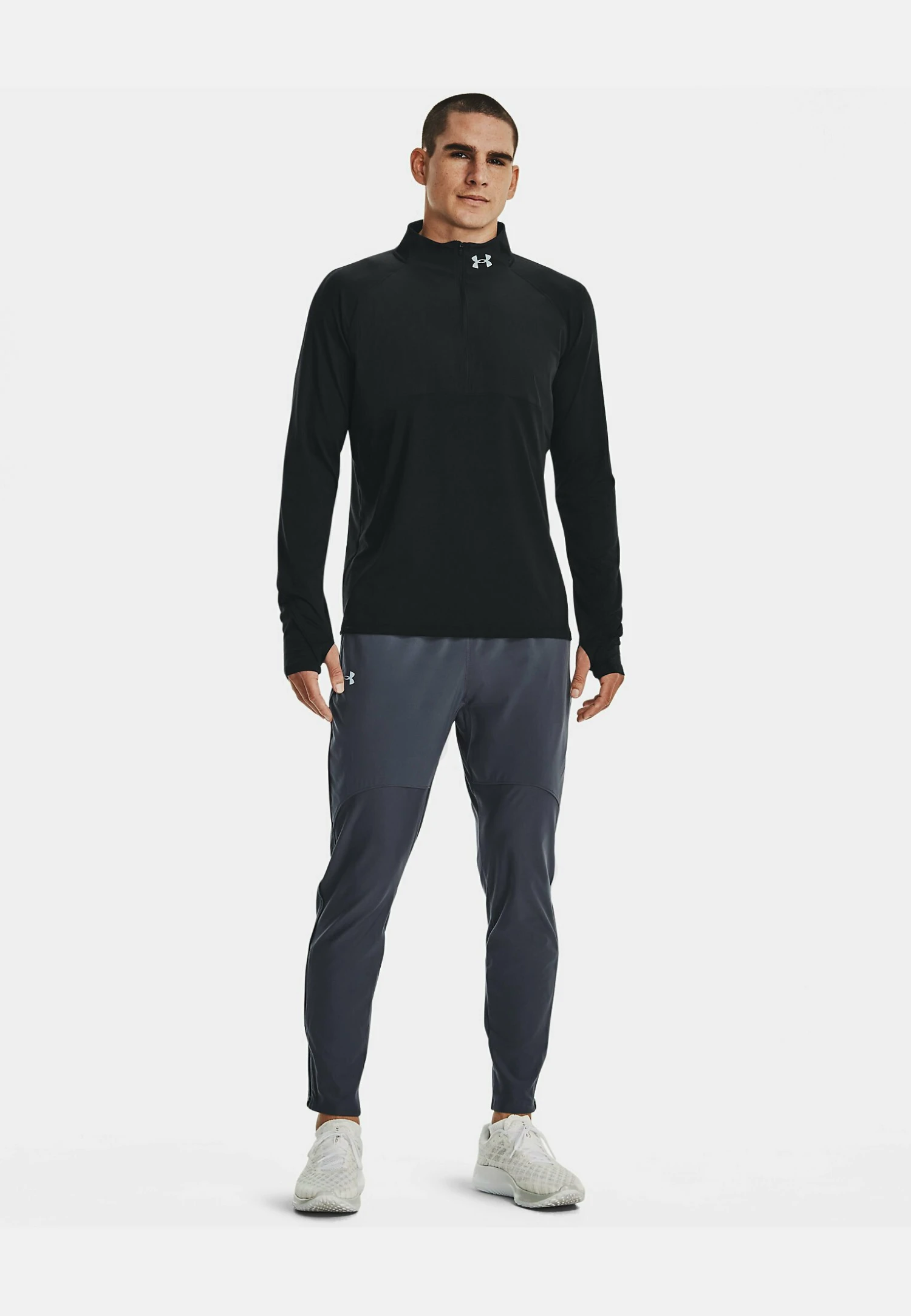 Under Armour Qualifier Run- Trainingsbroek - Downpour Gray 2 Under Armour Qualifier Run- Trainingsbroek - Downpour Gray - Afbeelding 2