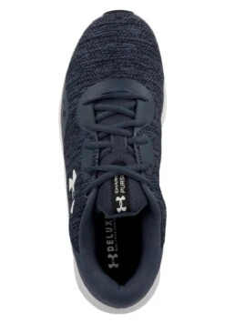 Under Armour Charged Pursuit 3 Twist- Sneakers Laag - Downpour Gray/White -Under Armour Winkel 97fe2df717714d6a88cbb387066b4696