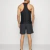 Under Armour Run Everywhere Singlet - Top - Black/Beta/Reflective