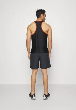 Under Armour Run Everywhere Singlet - Top - Black/Beta/Reflective