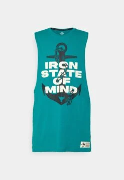 Under Armour Pjt Rock State Of Mind Muscle Tank - Top - Coastal Teal/Black -Under Armour Winkel a7b4df019bd7480fb1145e115db3b196