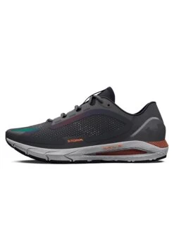Under Armour Hovr Sonic 5 Storm - Hardloopschoenen Neutraal - Jet Gray / Mod Gray / Blaze Orange