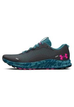 Under Armour Ua W Charged Bandit Tr 2 Sp - Trail Hardloopschoenen - Jet Gray / Still Water / Rebel Pink