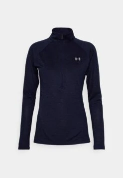 Under Armour Tech Zip Twist - Longsleeve - Midnight Navy / Cadet / Metallic Silver -Under Armour Winkel aa2db21aa25c45b6b172cce495c0fc38