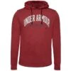 Under Armour Rival Try Athletic Dept - Hoodie - Red Black