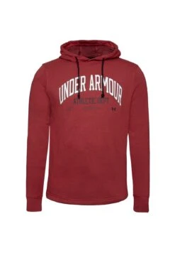 Under Armour Rival Try Athletic Dept - Hoodie - Red Black