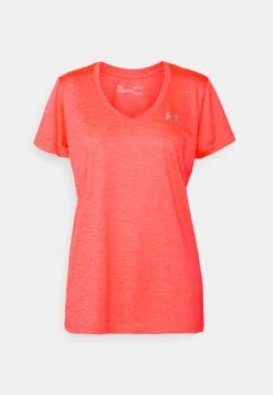 Under Armour Tech Twist - Sport T-Shirt - After Burn/White/Metallic Silver -Under Armour Winkel b780622982204cb8844837db59e9885f