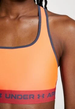 Under Armour Crossback Mid- Sport-Bh Met Medium Support - After Burn/Downpour Gray/Chakra -Under Armour Winkel b80ebdd0456a43e9882a6cc98a4d1352