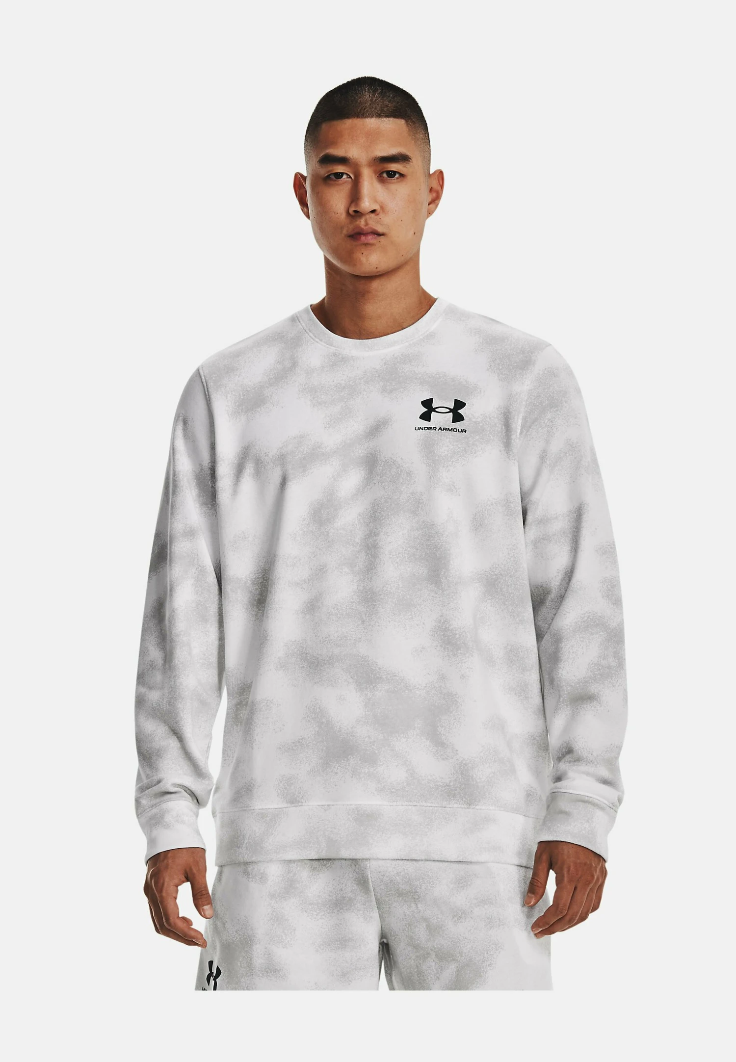 Under Armour Ua Rival Terry Nov Crew - Sweater - White 1 Under Armour Ua Rival Terry Nov Crew - Sweater - White