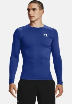 Under Armour Hg Armour Comp Ls - Hemd - Royal